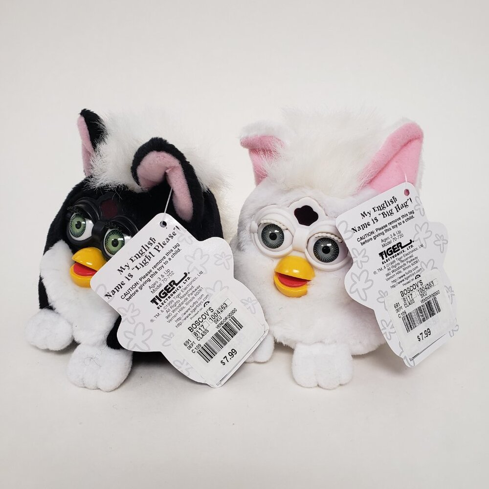 Vintage Furby Buddies Bean Bag Toy - Picture 2 of 5